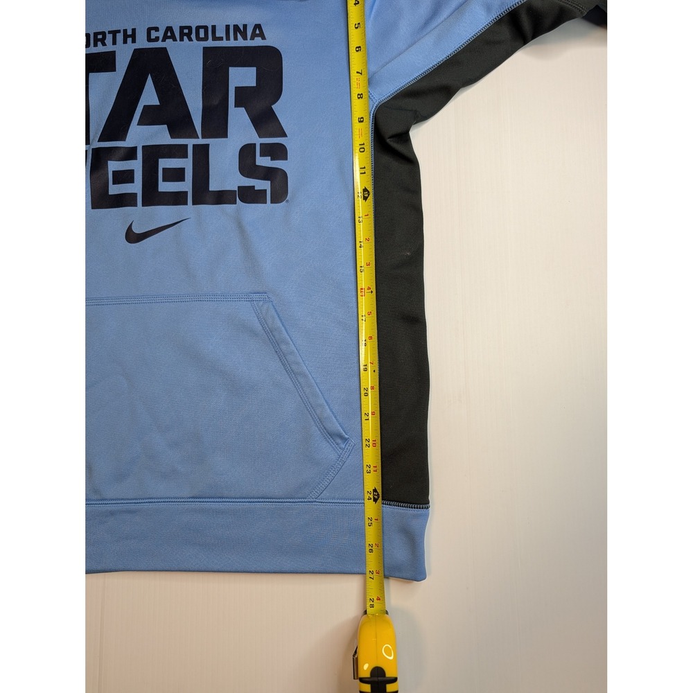 Nike UNC Tar Heels Therma-FIT Hoodie Mens Small Carolina Blue Pullover NC Logo - Picture 9 of 11